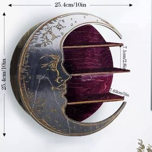 Moon Shelves 10x10in